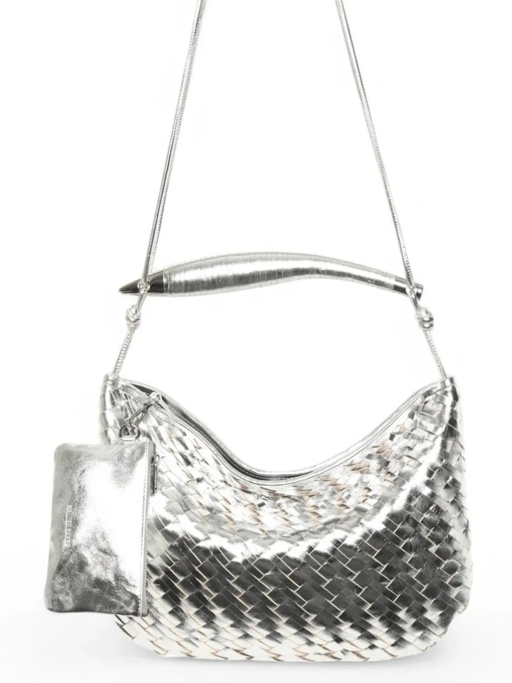NWT: Walter Baker Hazel Hobo, Silver